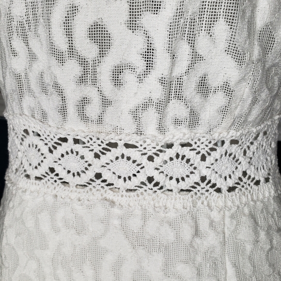 Free People White Lace Daisy Chain Dress Size XS - Picture 5 of 9